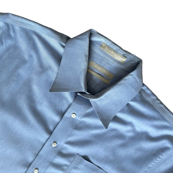 Men’s Nordstrom Dress Shirt Sz 16.5/35 - Picture 9 of 16